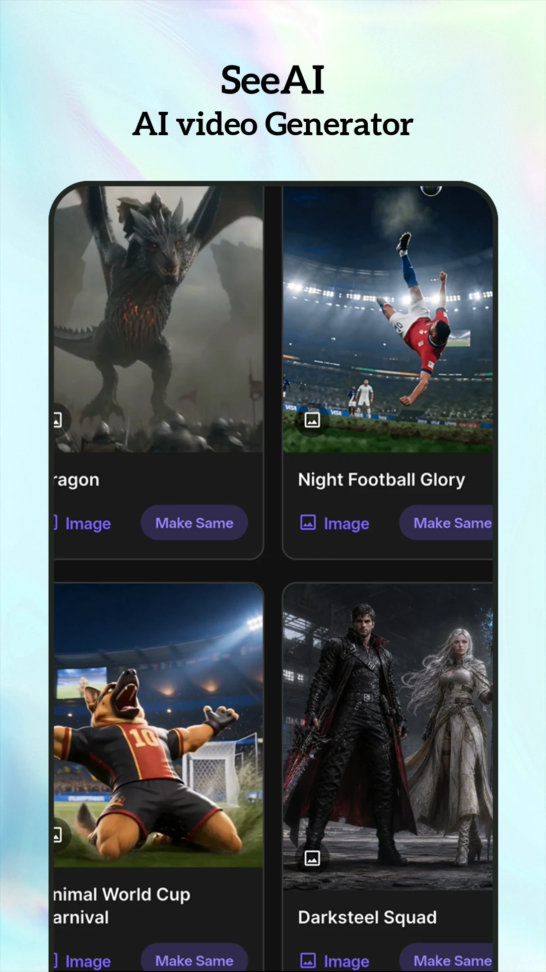 SeeAI - See dance Videos screenshot